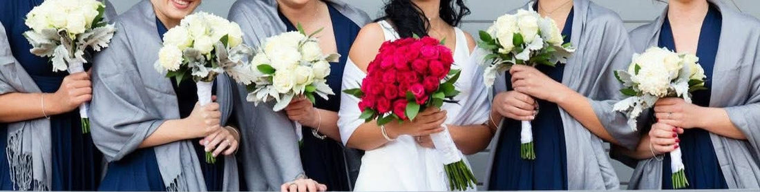 Why Lightweight Plain Scarves Are the Perfect Wedding Essential | Shimena - Hawick