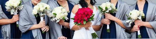 Why Lightweight Plain Scarves Are the Perfect Wedding Essential | Shimena - Hawick