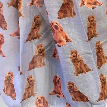 Lightweight Cocker Spaniel Scarf