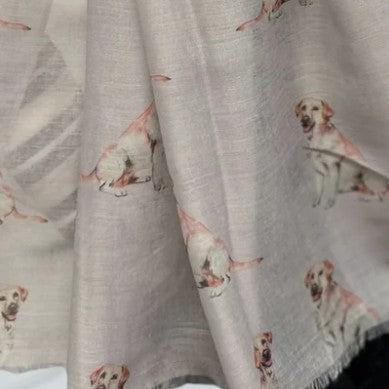 Lightweight Labrador scarf