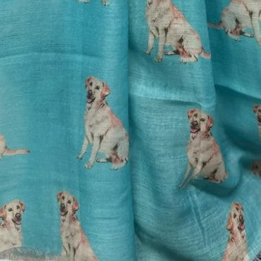 Lightweight Labrador scarf
