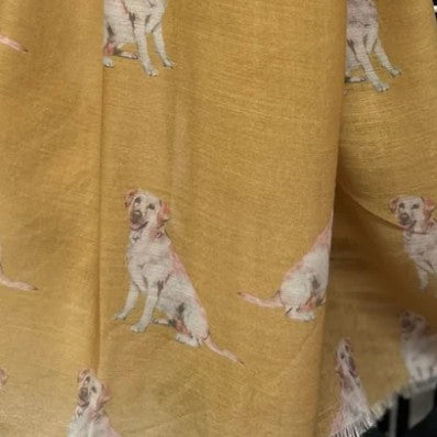 Lightweight Labrador scarf