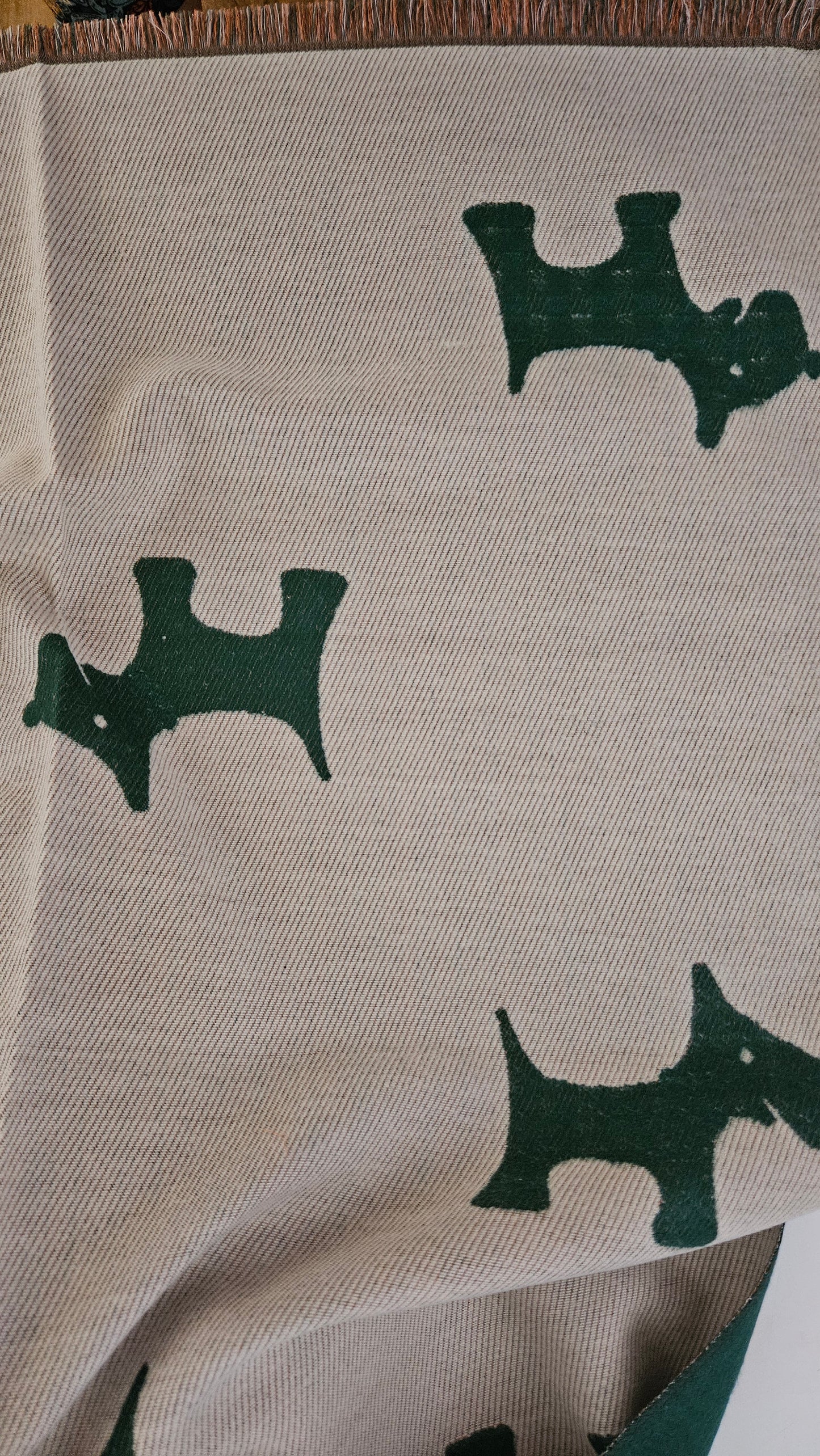 Scotty Dog pashmina scarf