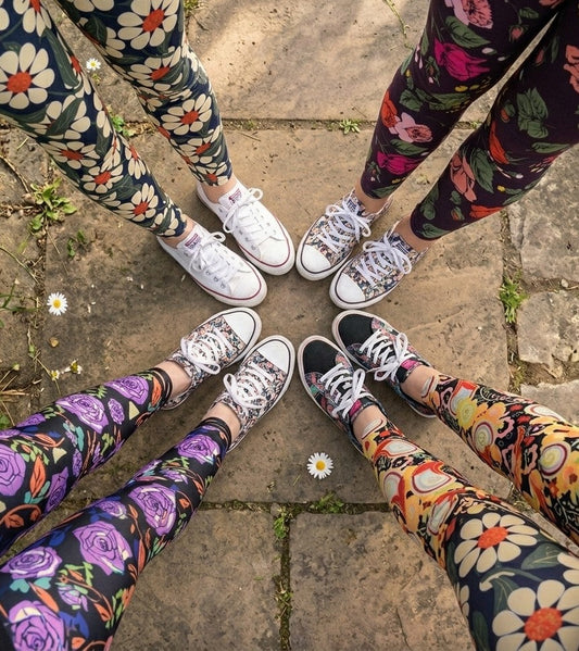 How patterned leggings hide cellulite
