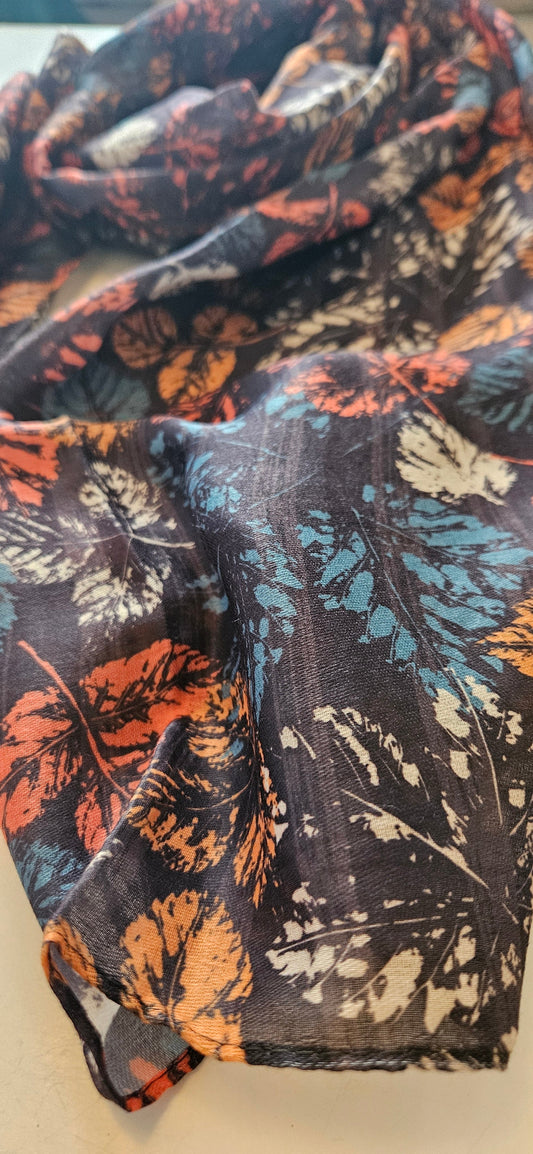 Wrap Yourself in Autumn Magic: Autumn & Halloween Scarves from Shimena