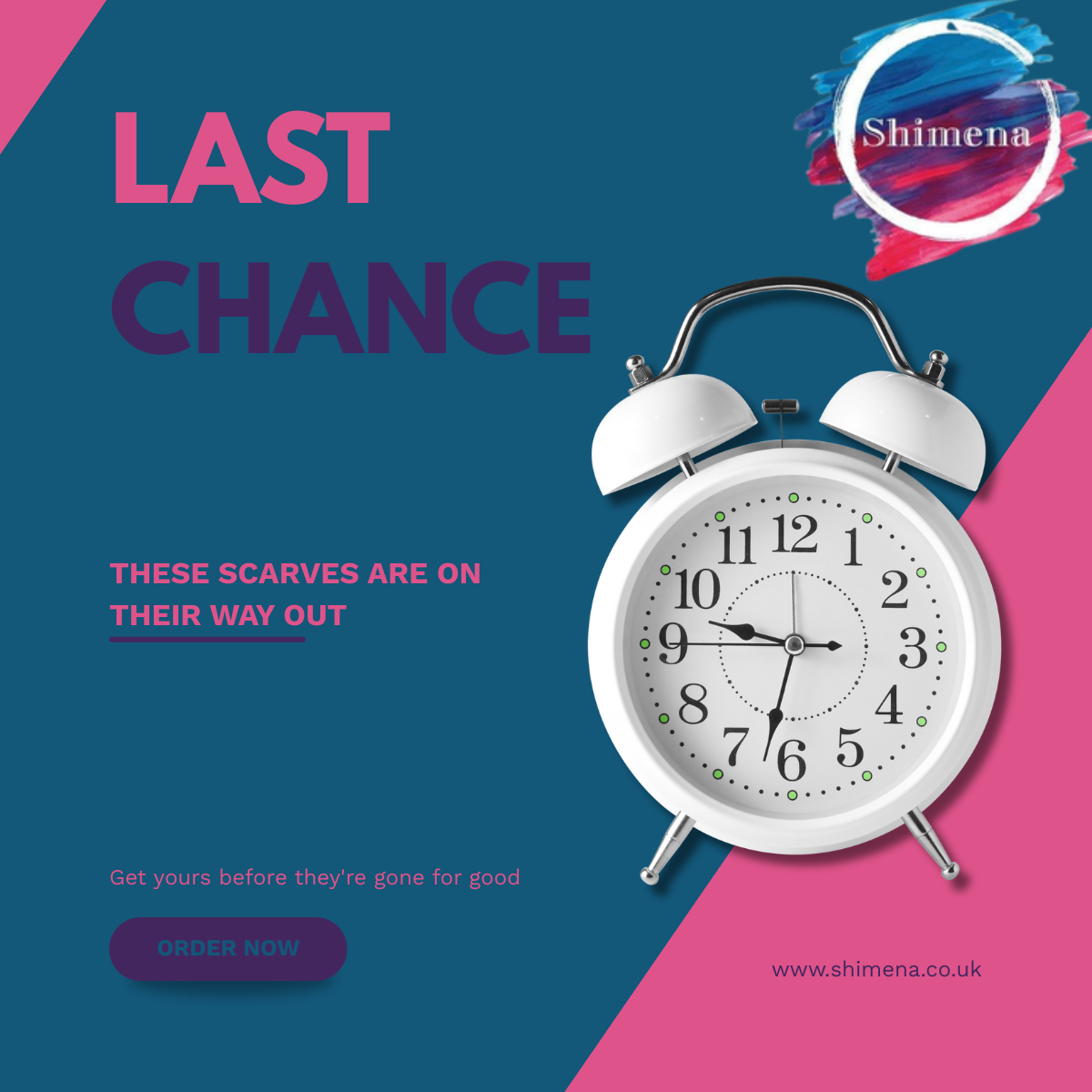 Last Chance Scarves - Selling Out Fast