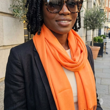 Lightweight Plain Scarves-Shimena