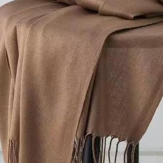 Lightweight Plain Scarves-Shimena