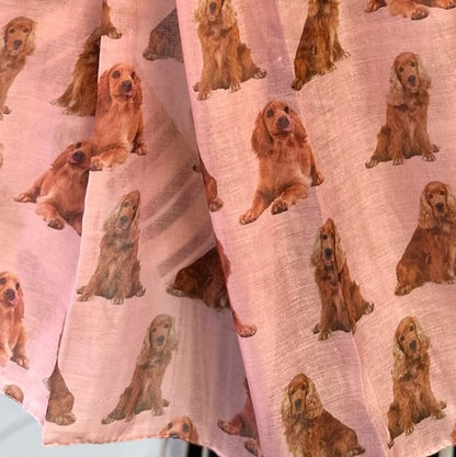Lightweight Cocker Spaniel Scarf-Shimena