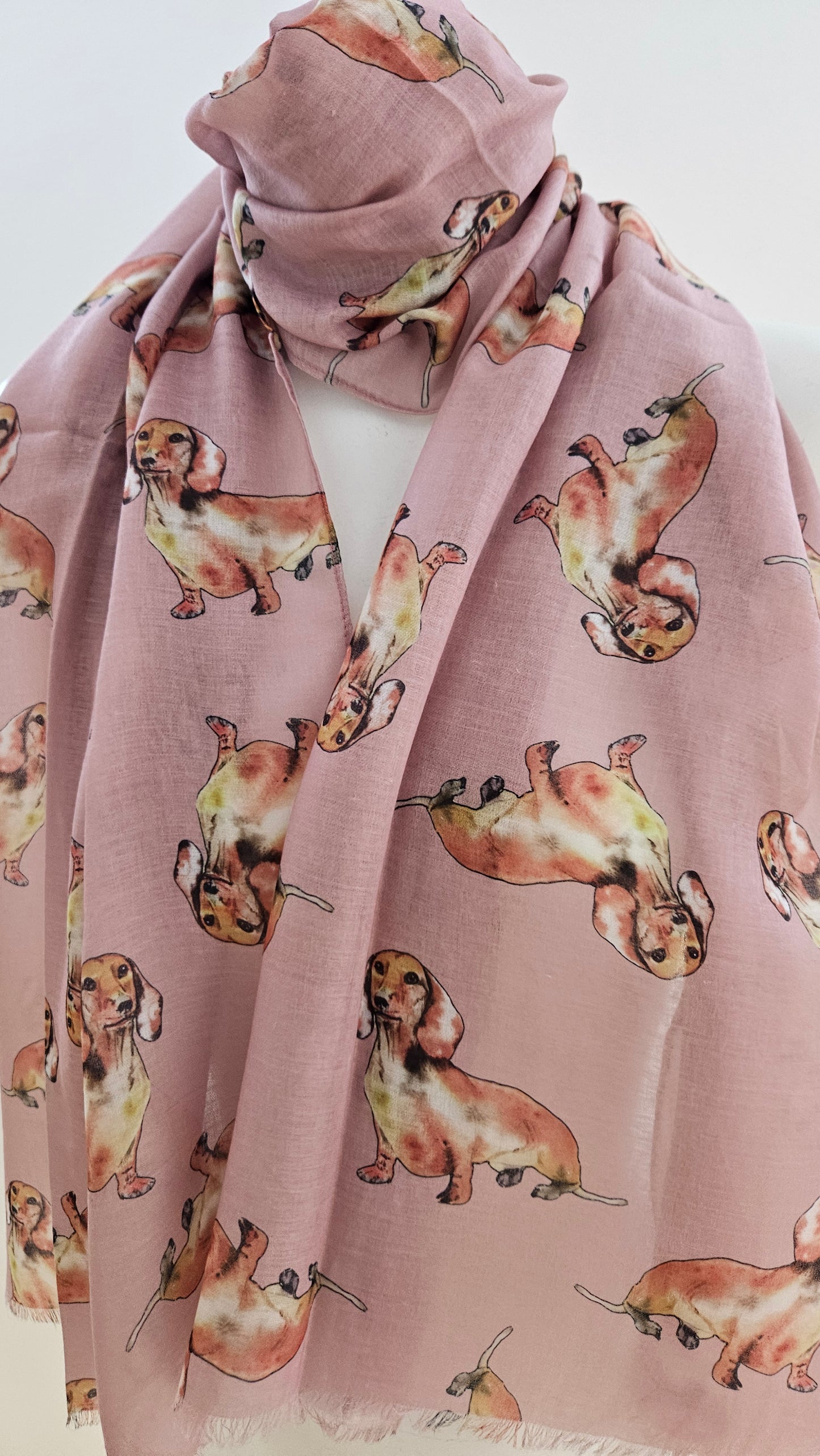 Lightweight Dachshund scarf-Shimena