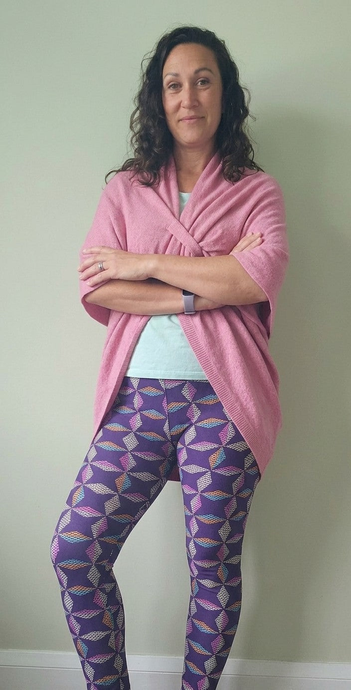 The Everywhere Wrap - Loop-Front Shawl
