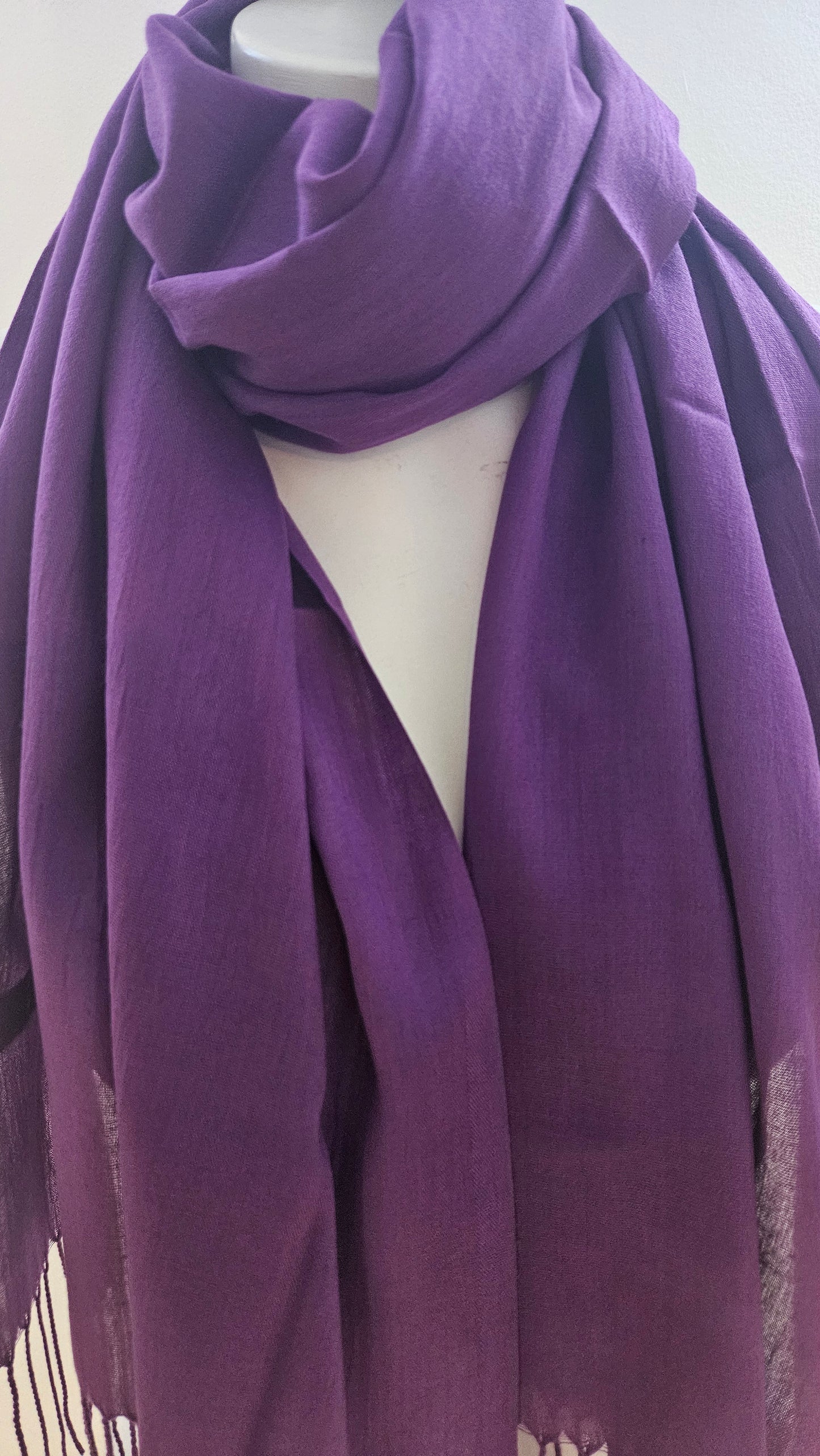 Lightweight Plain Scarves-Shimena