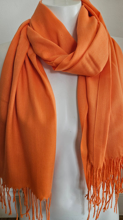 Lightweight Plain Scarves-Shimena