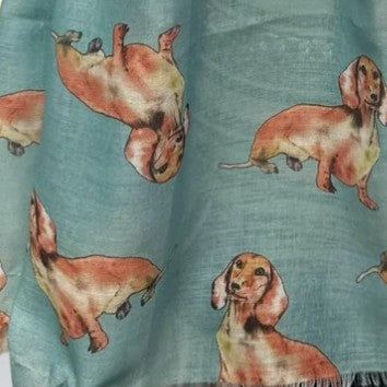 Lightweight Dachshund scarf