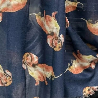 Lightweight Dachshund scarf-Shimena