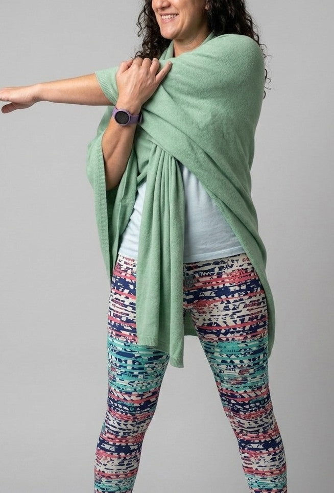 The Everywhere Wrap - Loop-Front Shawl