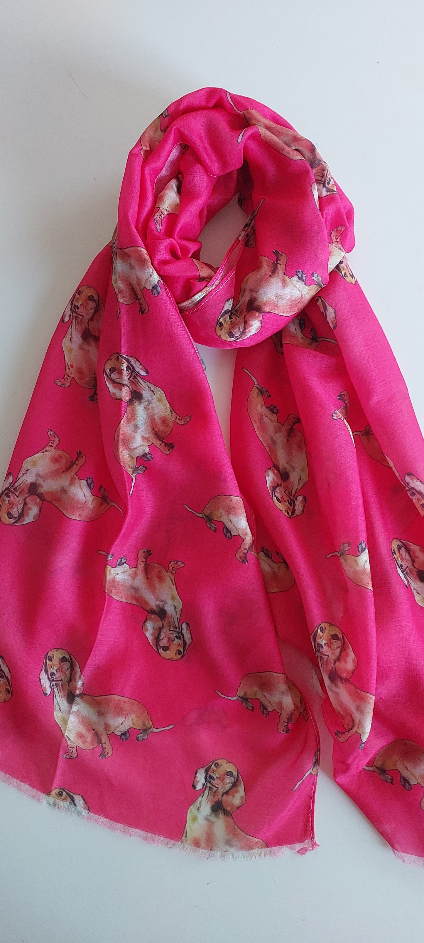Lightweight Dachshund scarf