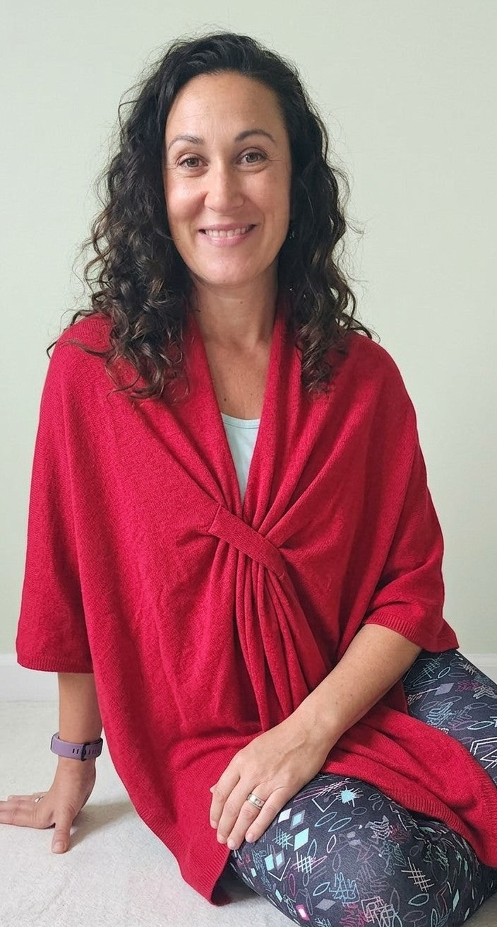The Everywhere Wrap - Loop-Front Shawl