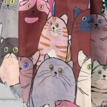 Wide Eyed Cat Scarves