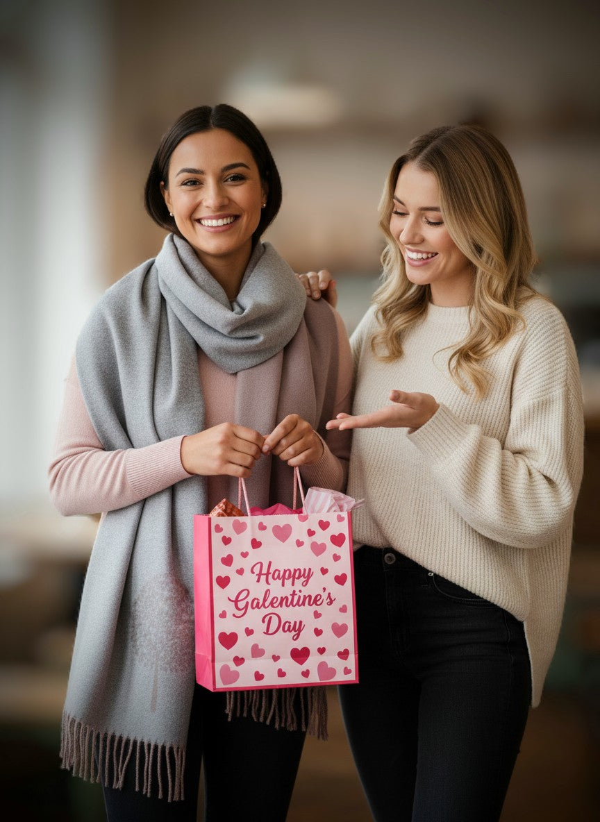 Tree Print Cashmere Blend Scarf-Shimena