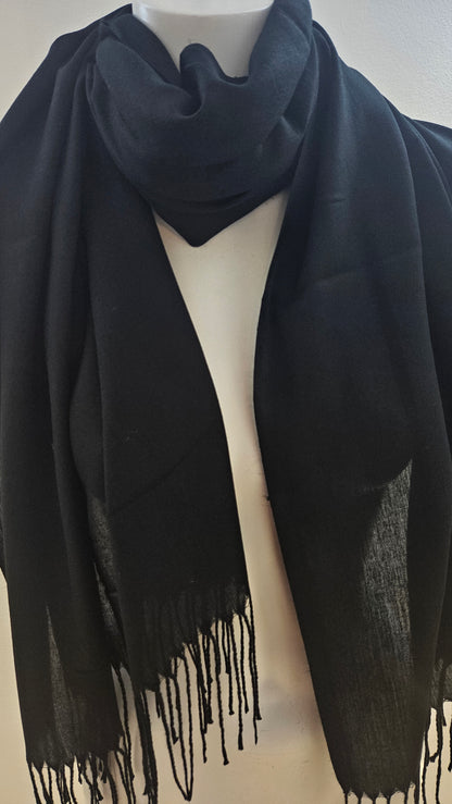 Lightweight Plain Scarves-Shimena