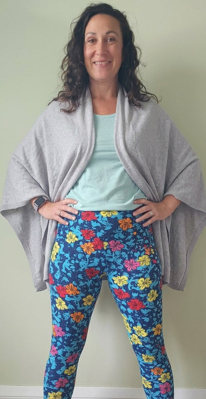The Everywhere Wrap - Loop-Front Shawl