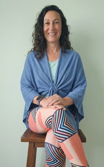 The Everywhere Wrap - Loop-Front Shawl
