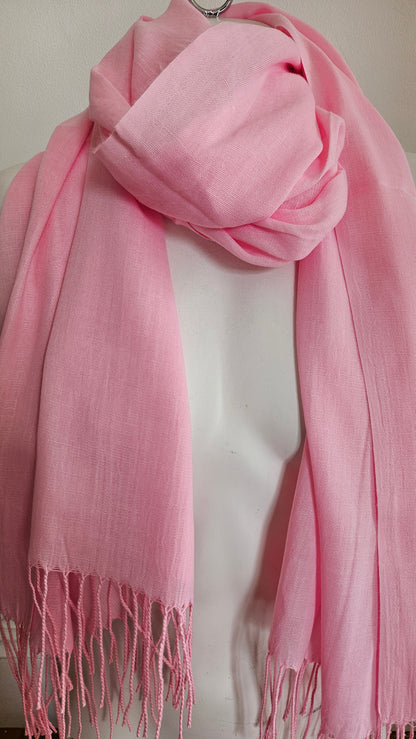 Lightweight Plain Scarves-Shimena