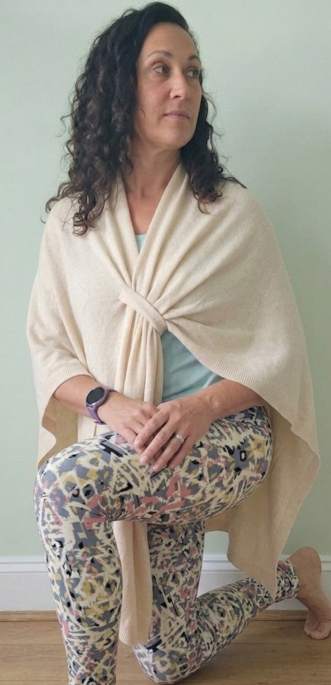 The Everywhere Wrap - Loop-Front Shawl