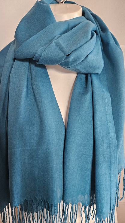 Lightweight Plain Scarves-Shimena