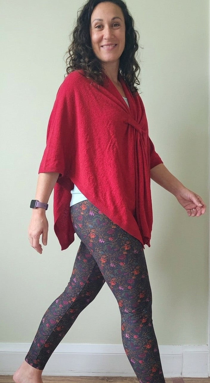 The Everywhere Wrap - Loop-Front Shawl