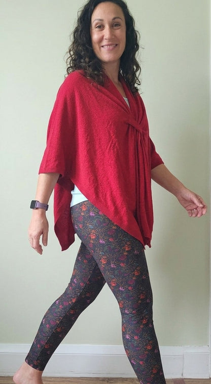 The Everywhere Wrap - Loop-Front Shawl