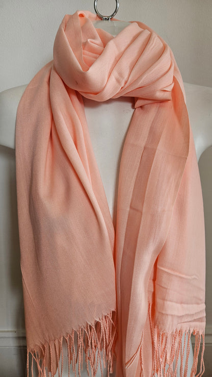 Lightweight Plain Scarves-Shimena