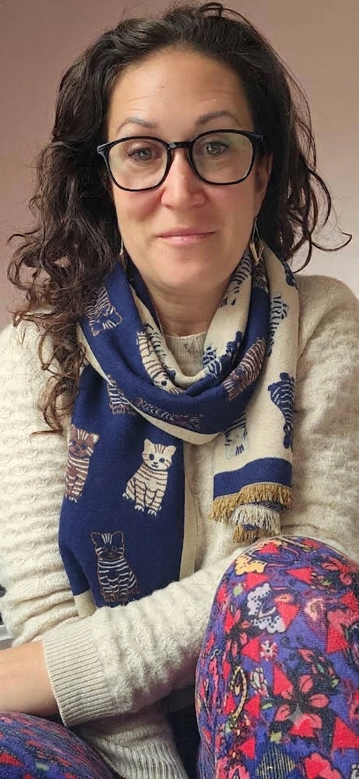 Tabby Cat Winter Wrap Scarf